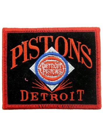 NBA DETROIT PISTONS BASKETBALL EMBROIDERED PATCH #03